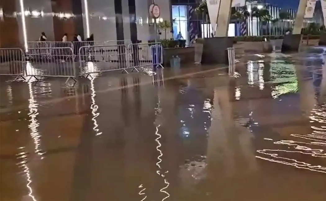 Rs. 2,700 crore, rain water stagnation like a pond in the bharat g20 summit
