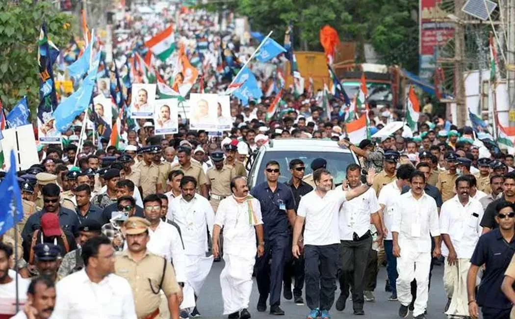 Invitation   21 parties including DMK  closing ceremony  bharat jodo yatra