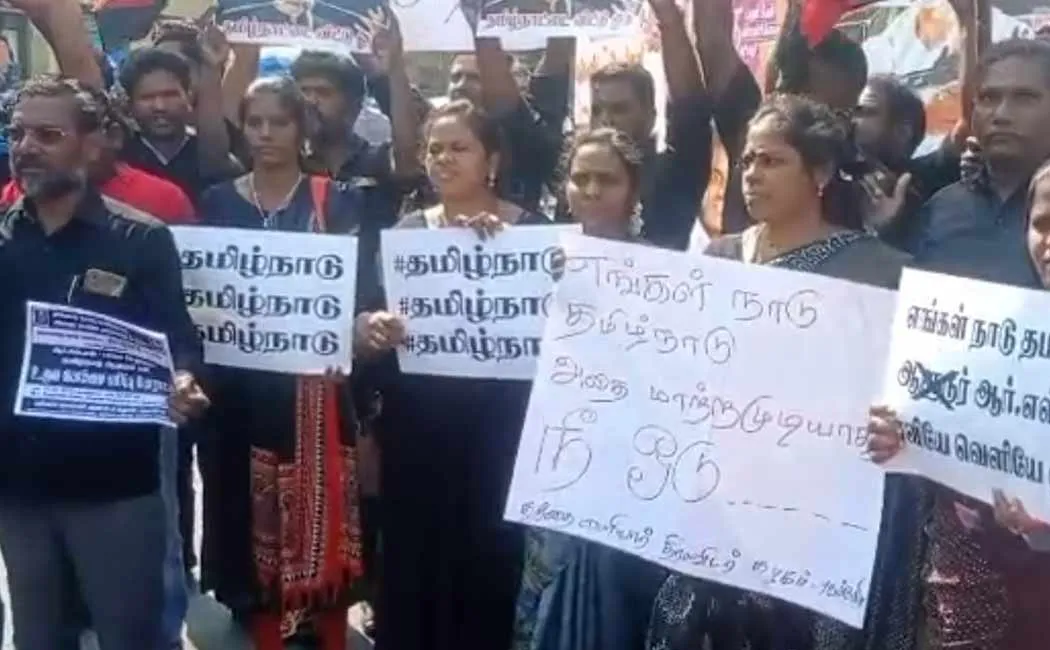 struggle against Tamil Nadu Governor RN Ravi in Puducherry too