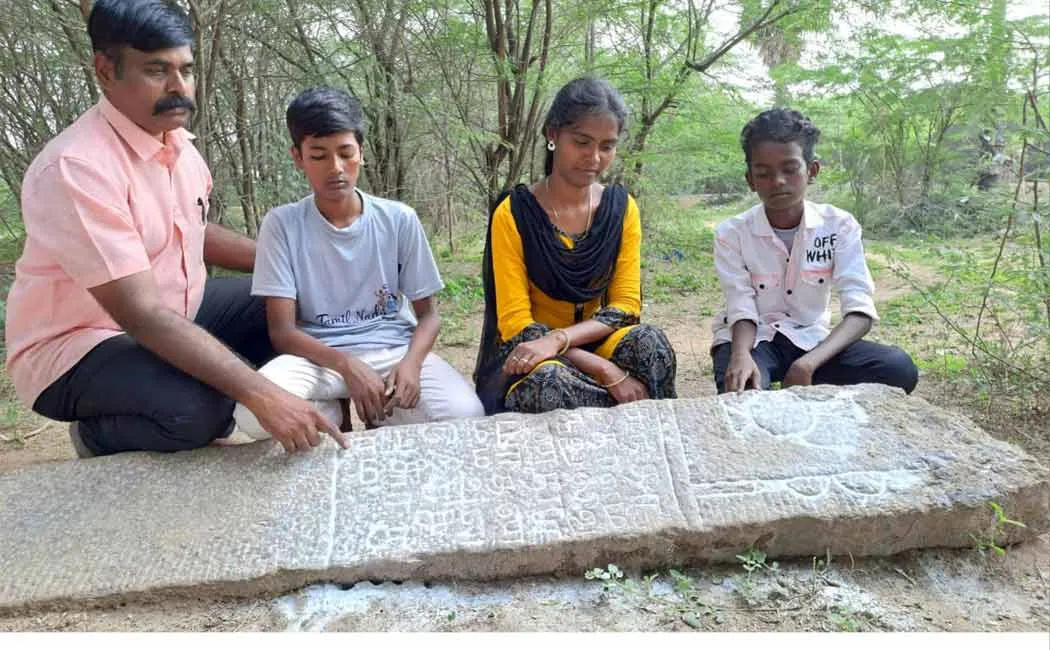 A 550-year-old inscription found in a 2000-year-old town