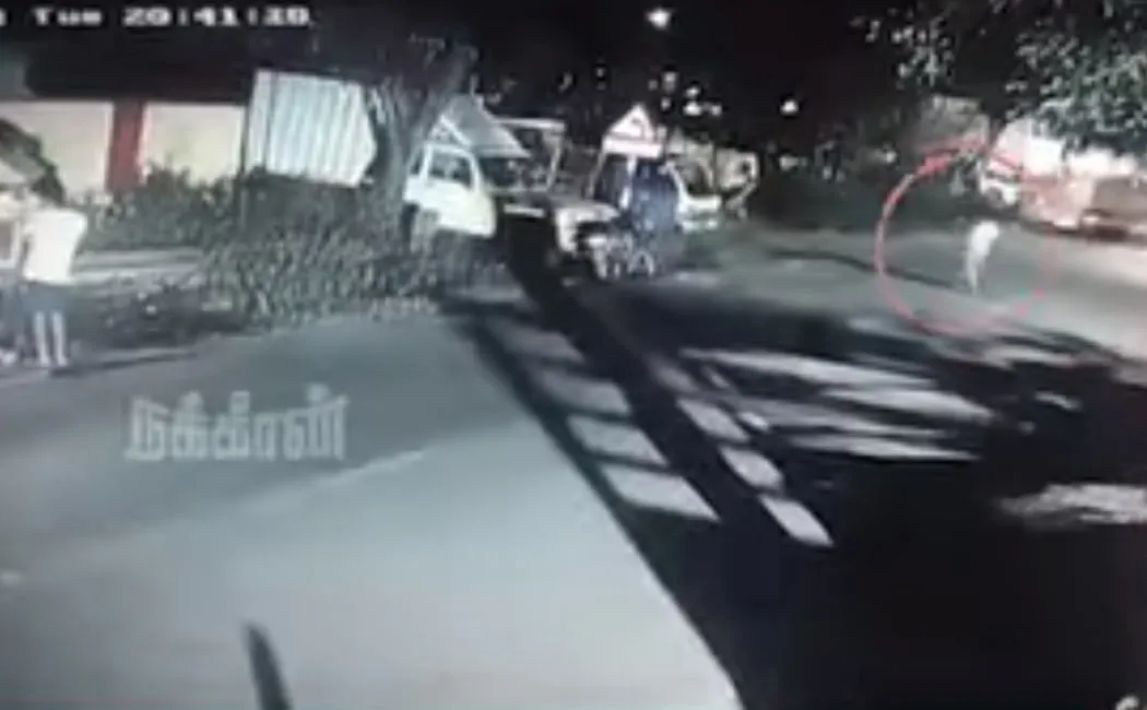 some person knocking door Priest house night and causing trouble