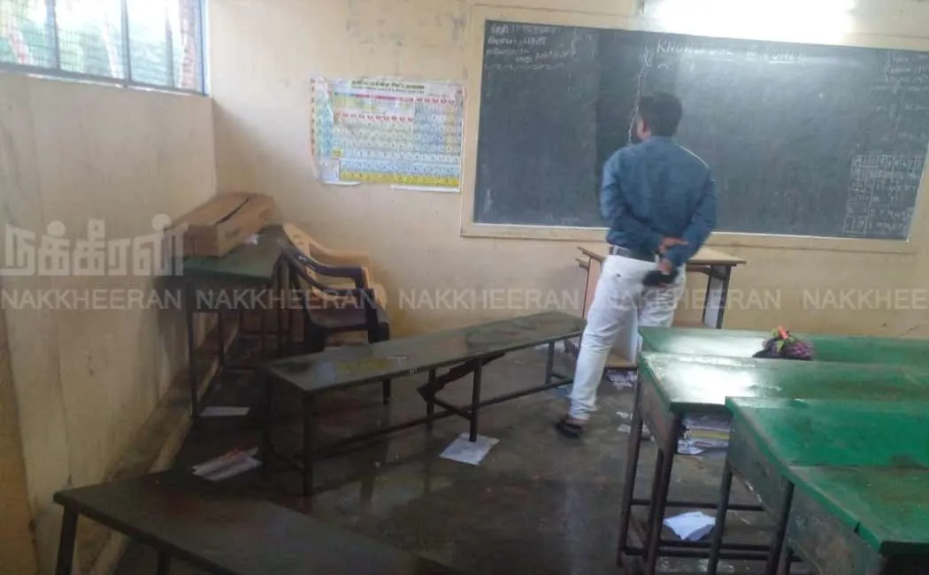 Pudukkottai government school students suffer due to lack of building