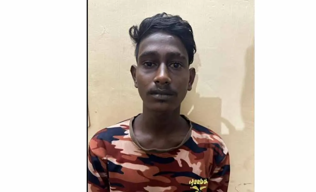 youth who done unlawful activity on the railway platform was arrested