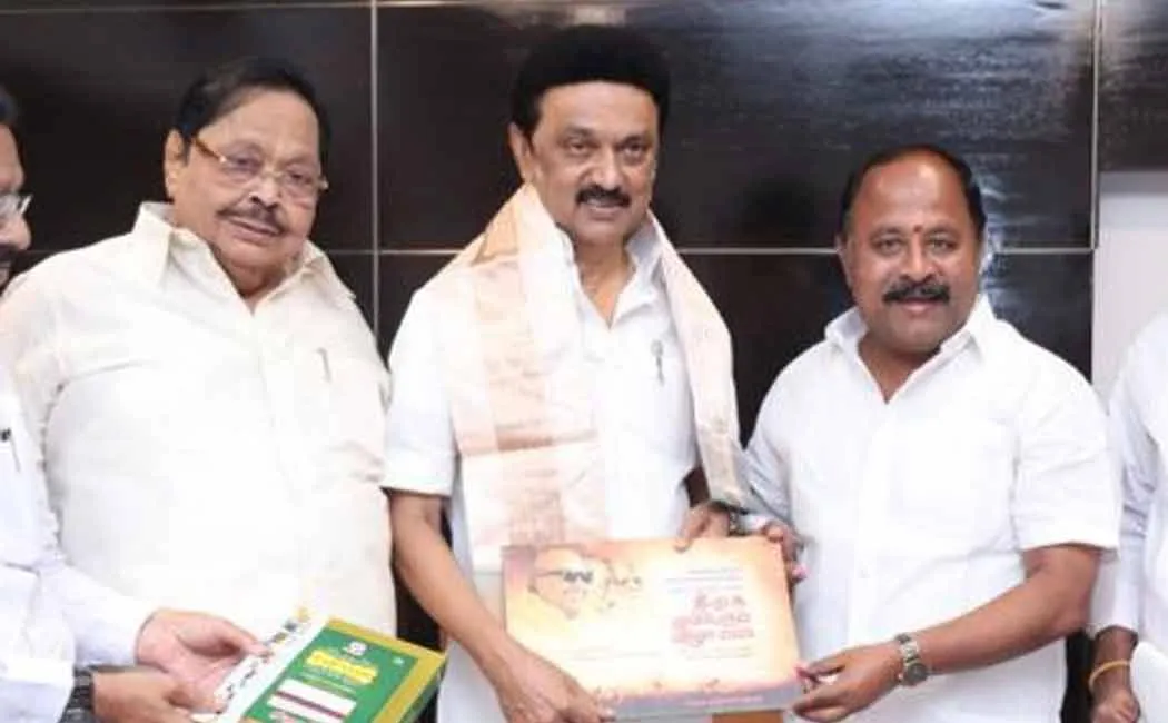 Preparations for the DMK triennial ceremony are going on full swing in Vellore