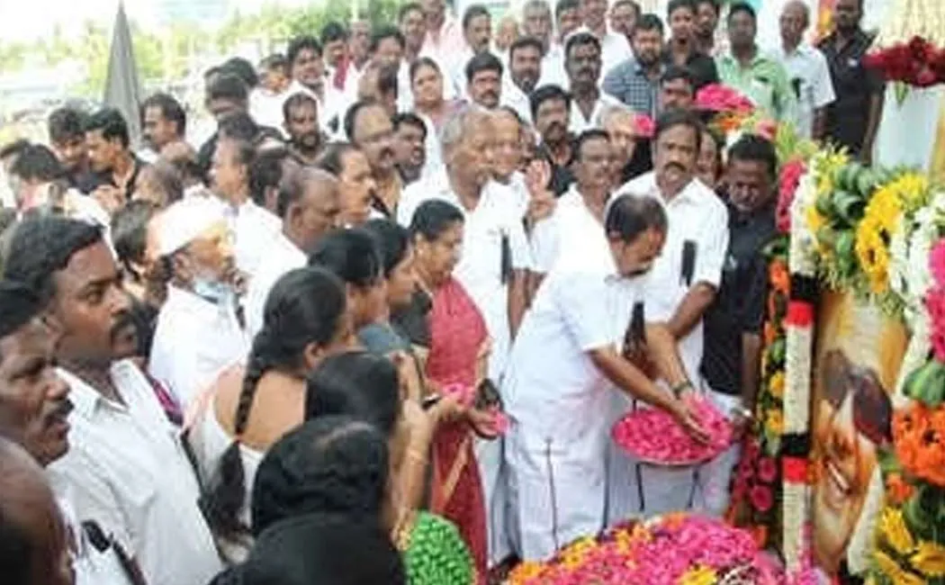 kalaignar Memorial Day Observance in Salem