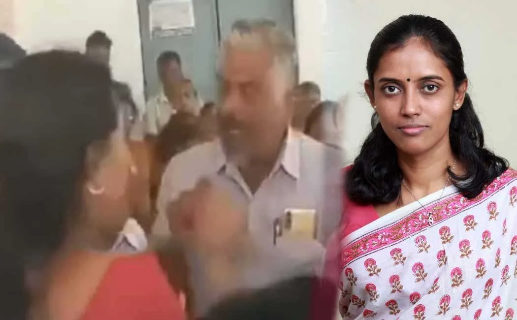  BJP person who had an argument with M.P Jothimani 