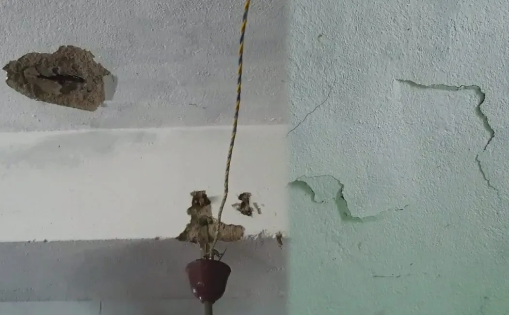 Poonamallee govt school has classroom building in bad condition