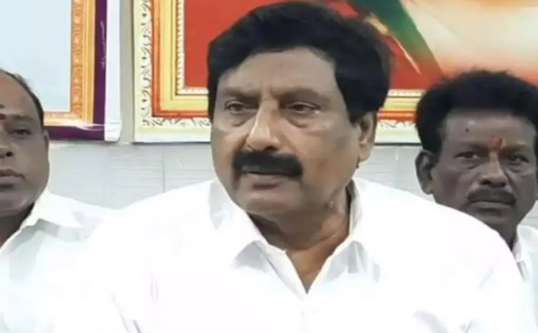 Puducherry AIADMK State Secretary Anbazhagan arrested suddenly