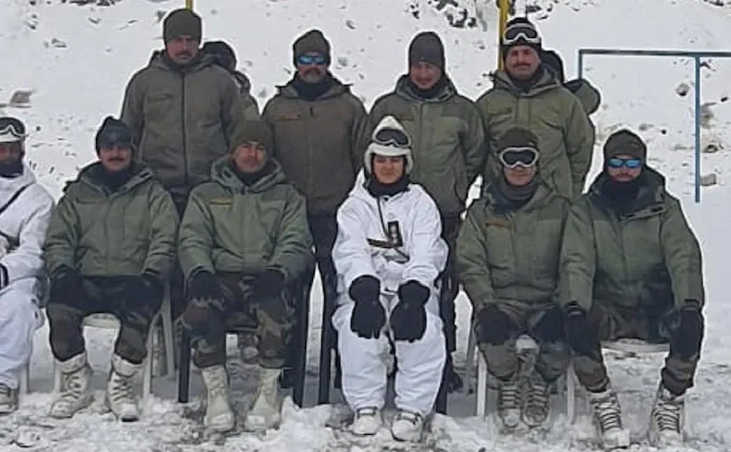 Captain Siva Chauhan has been appointed as the first female army officer Siachen