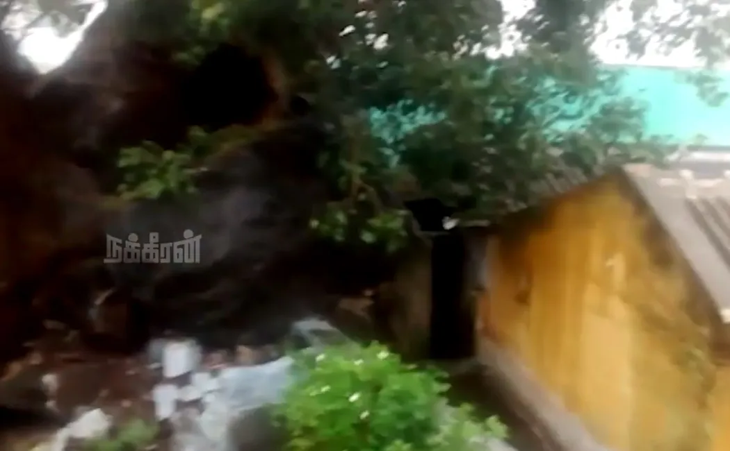 Villagers request authorities remove rock that fell house