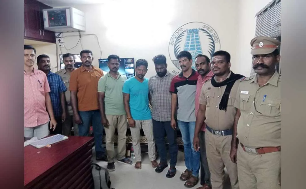 Tamil Nadu police arrested the robbers in Kerala