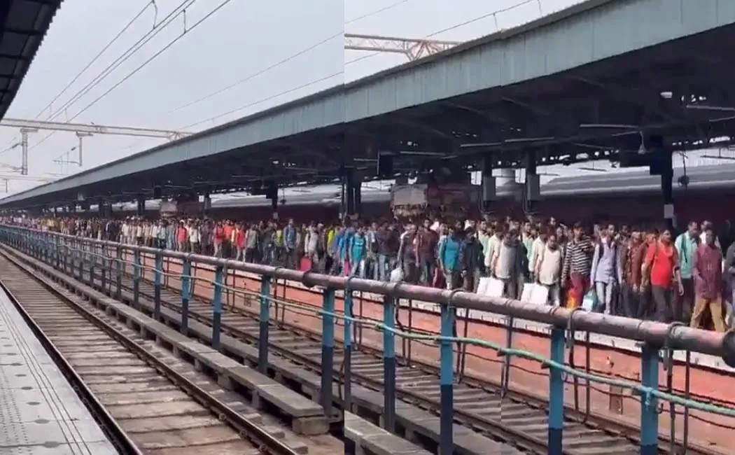 Migrant workers from various parts of North India come to Tamil Nadu