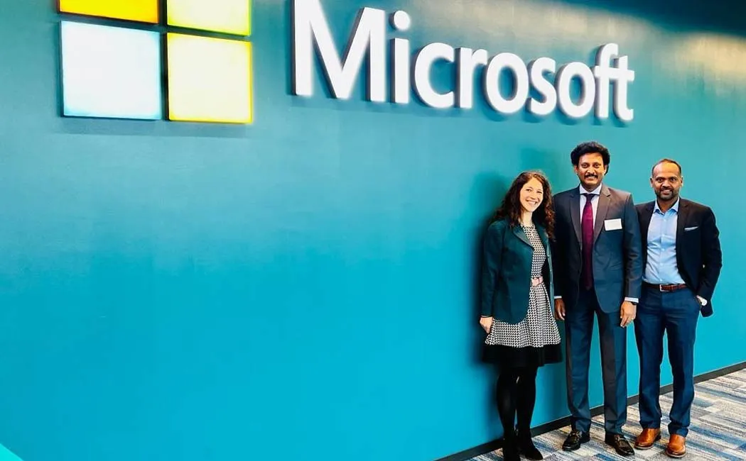 Minister Anbil Mahesh directly visited the technical education program of Microsoft