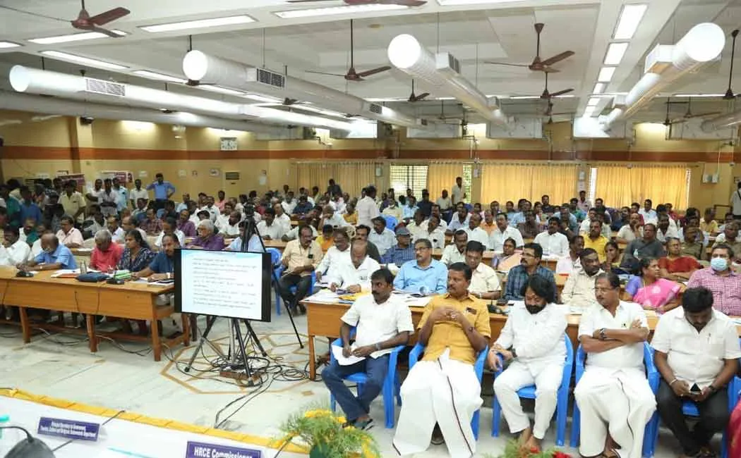 MLA cell phone stolen in meeting tiruvannamalai