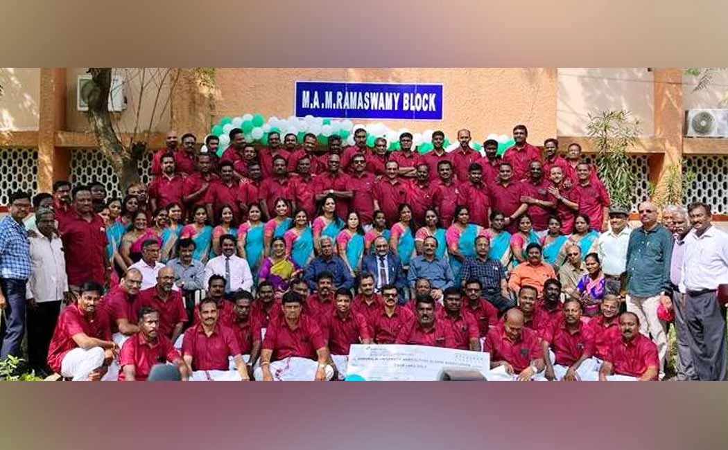 Former students  Annamalai University Department  Agriculture reunited after 25 years