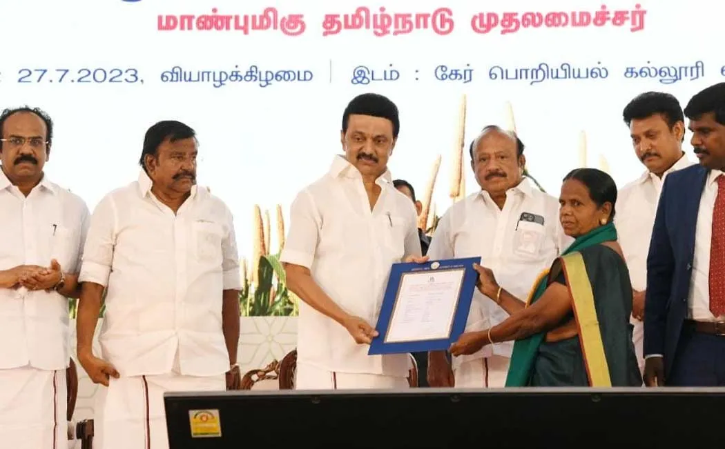 Minister K.N. Nehru talked about providing free electricity to farmers