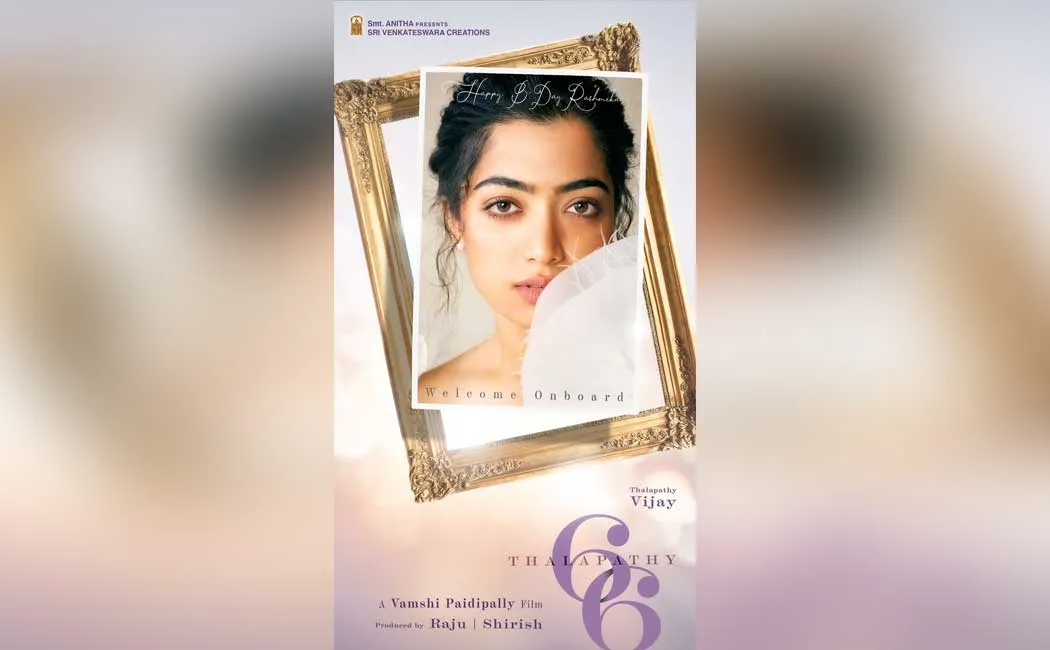 rashmika mandanna Joins Thalapathy66 movie