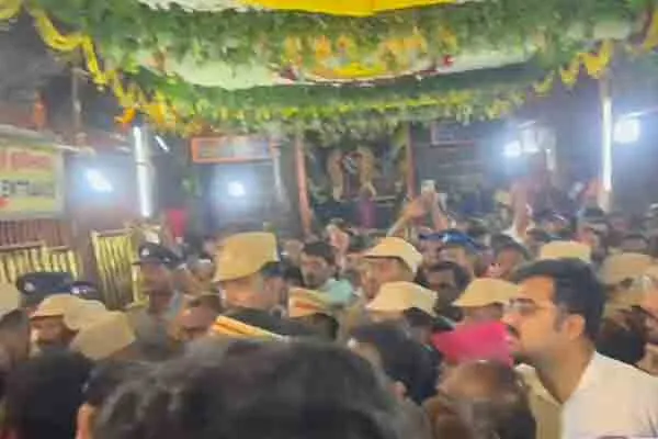 Devotees suffer due to police action in Tiruvannamalai