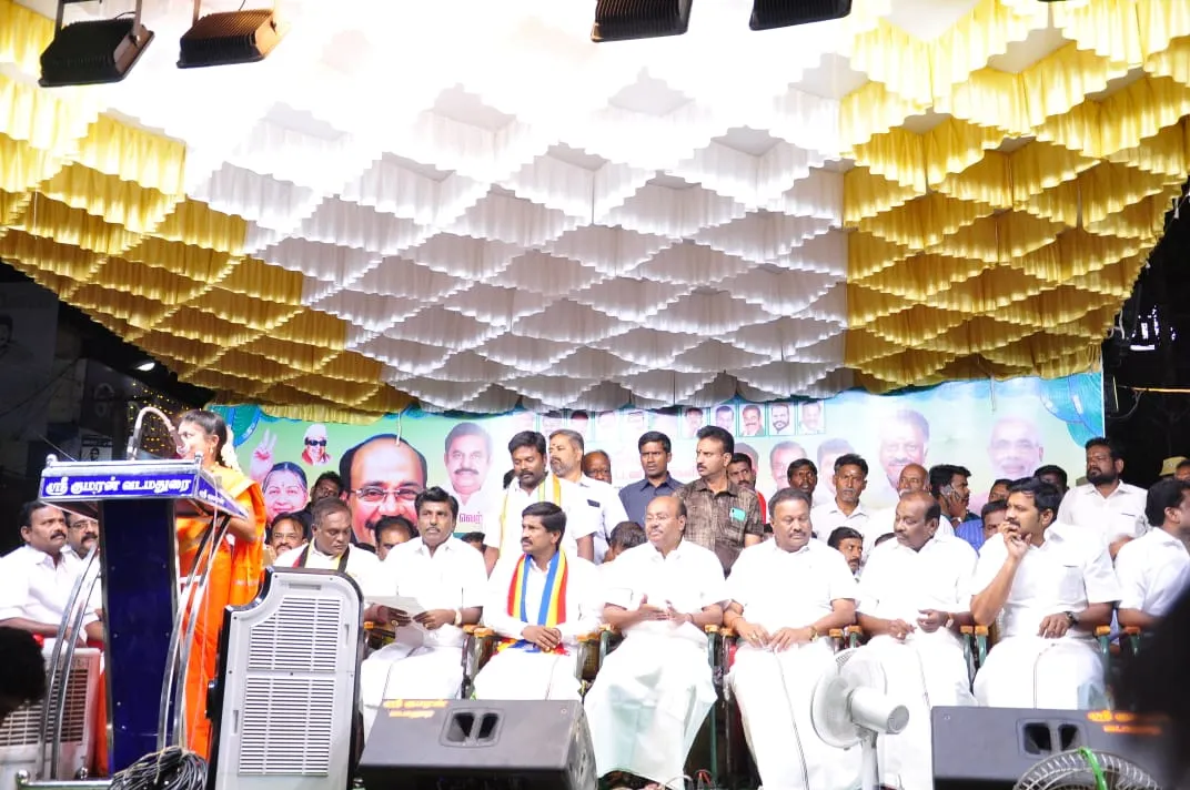 pmk Founder ramadoss election campagin  in dindugul 