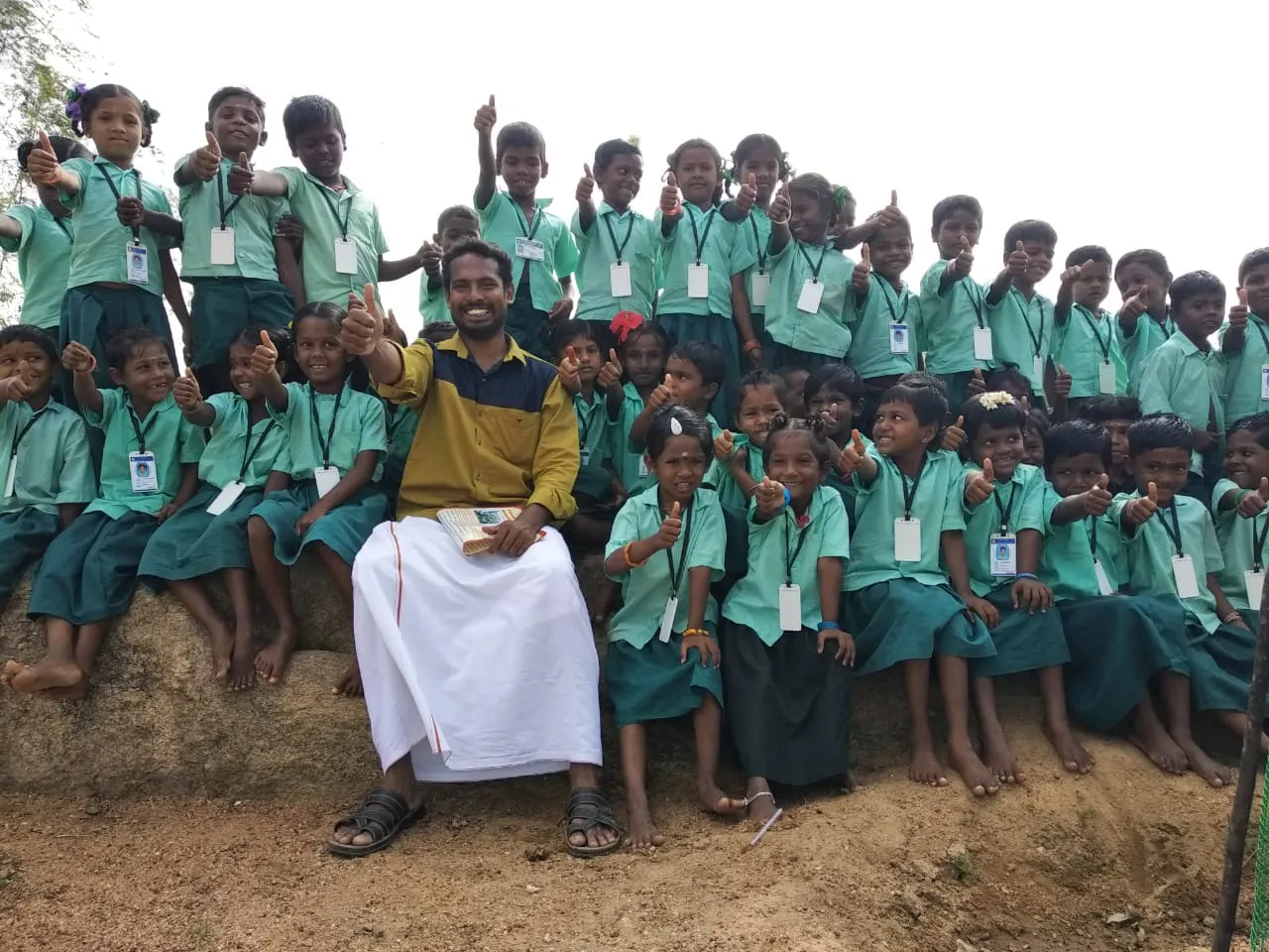  Bicycle tour of the government school teacher