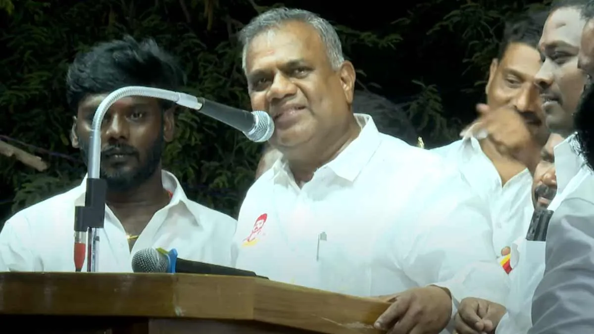 'All we know is Vijay; we know nothing else beyond Vijay' - Tavega General Secretary Anand's speech