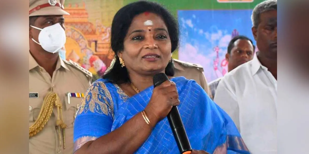 Tamilisai joined BJP; A SEAT again?
