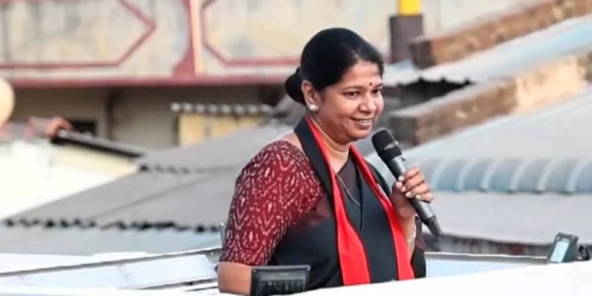 'DMK must come to the center as a government' - Kanimozhi in intense lobbying