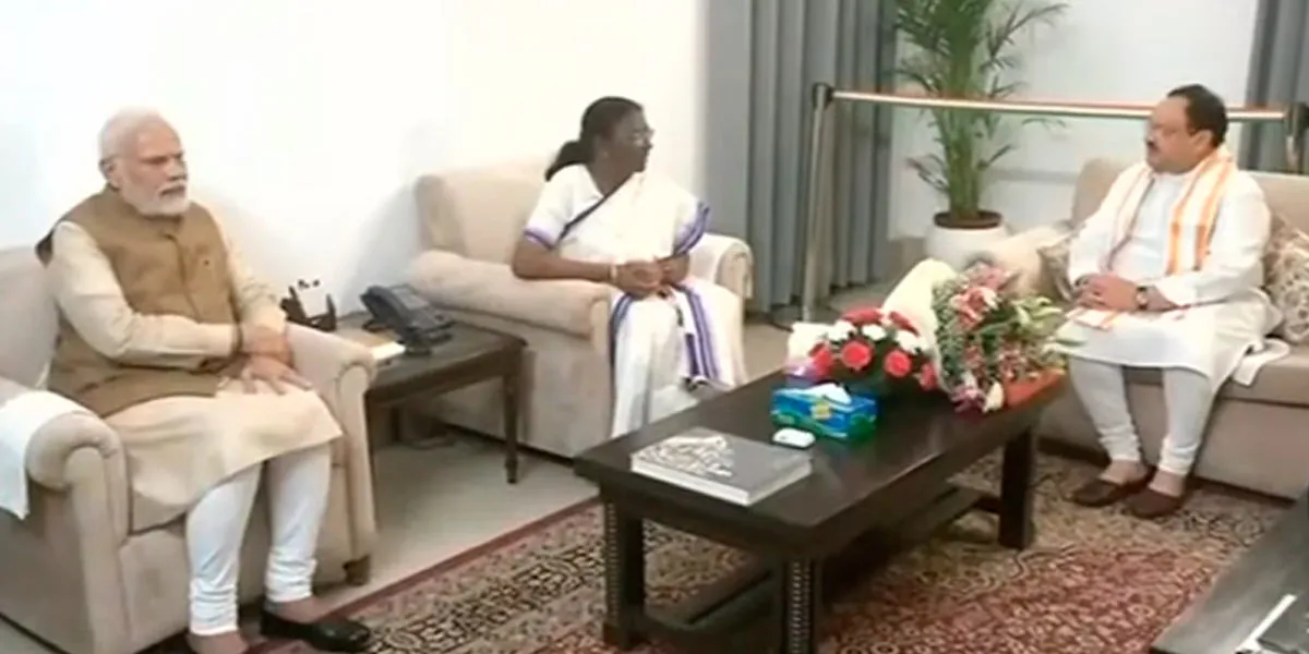 Inauguration intensity-BJP leaders meet the President of the Republic