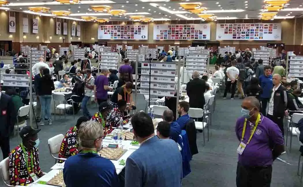 44th Chess Olympiad- India in first place!