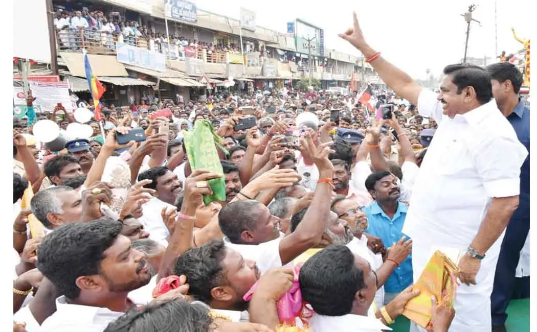 TAMILNADU CM PALANISAMY SUCCESSFULLY GOVERNMENT UNDER WAY ON 4TH YEAR 