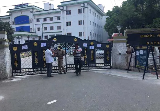 COIMBATORE DISTRICT COLLECTOR OFFICE CORONAVIRUS PREVENTION 