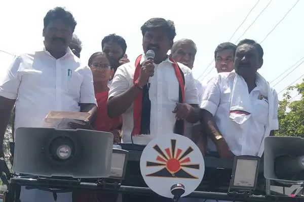 Perambalur Constituency candidate Arun Nehru Campaign Criticizing BJP