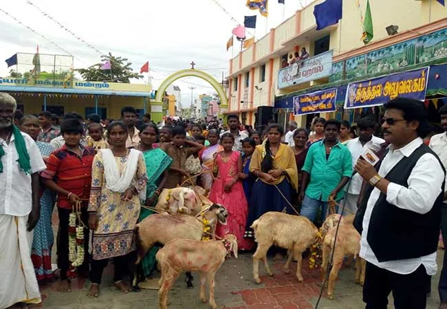 DINDIGUL DISTRICT MALAIKKOTTAI  St. Sebastian FESTIVAL The feast of the Samapandi