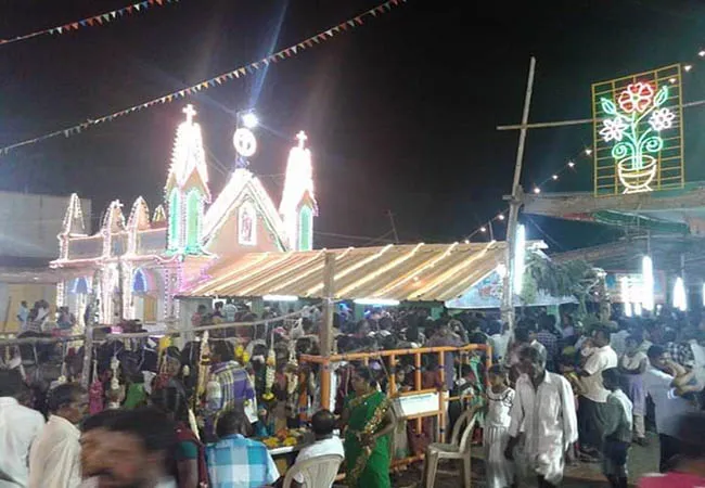 DINDIGUL DISTRICT MALAIKKOTTAI  St. Sebastian FESTIVAL The feast of the Samapandi