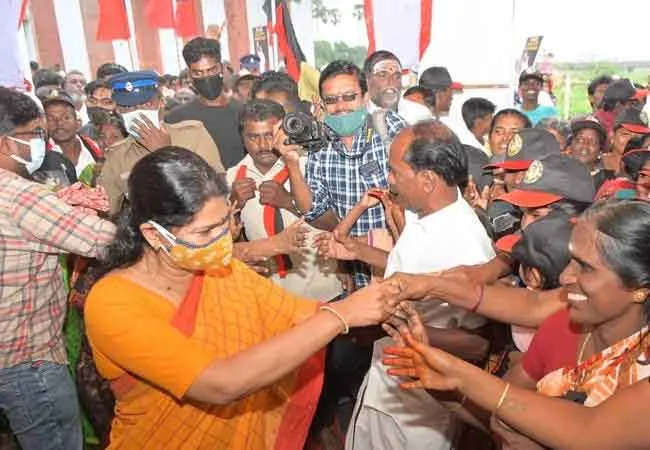 DMK PARTY KANIMOZHI MP SPEECH 