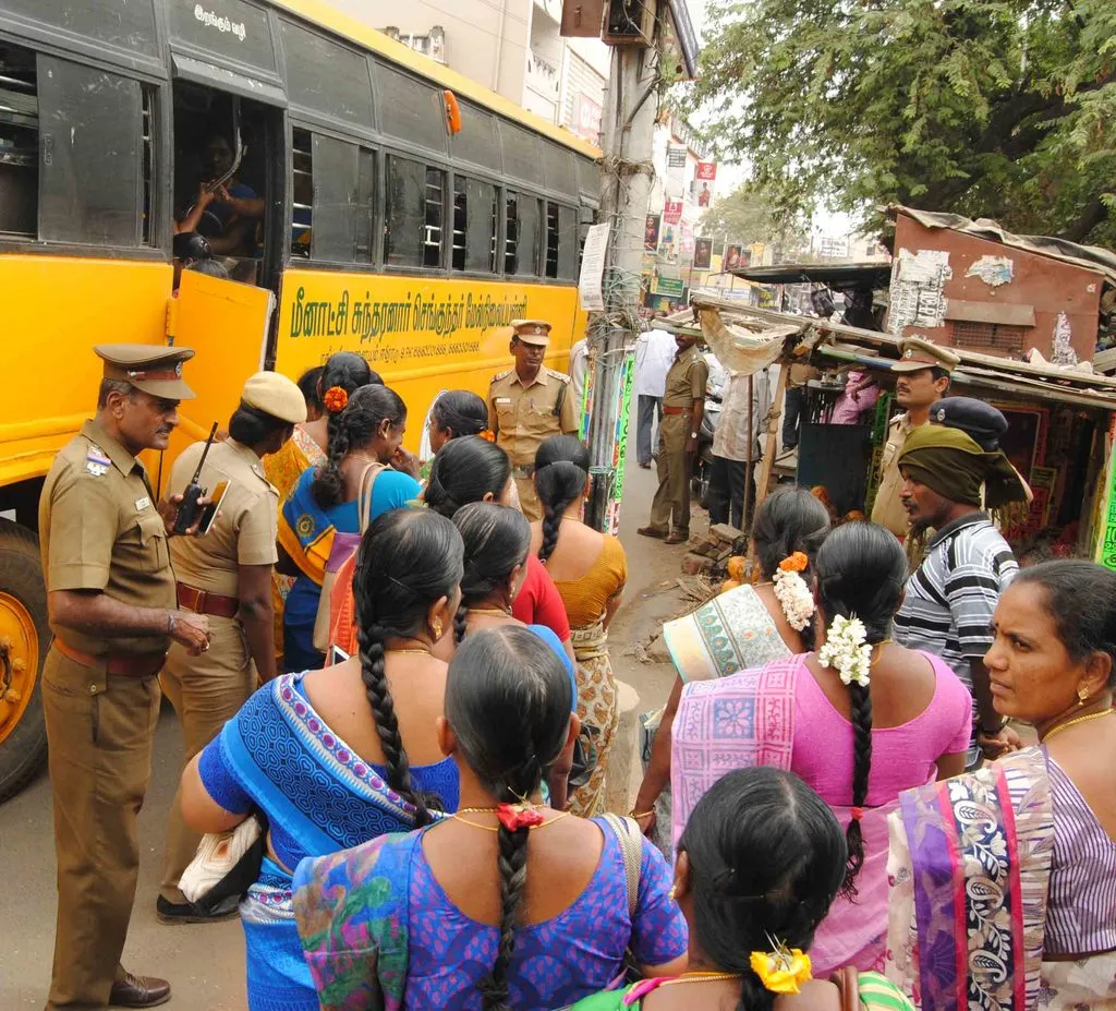 Thousands have been arrested in the jactogeo  protester in Nagercoil