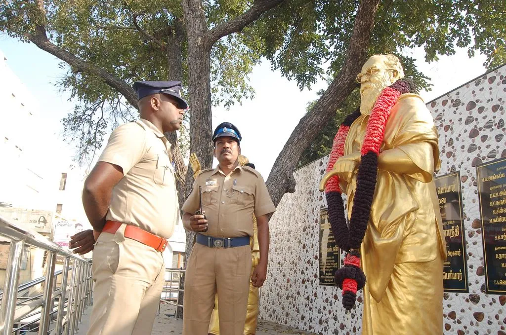 The Periyar statue will be secured until further orders