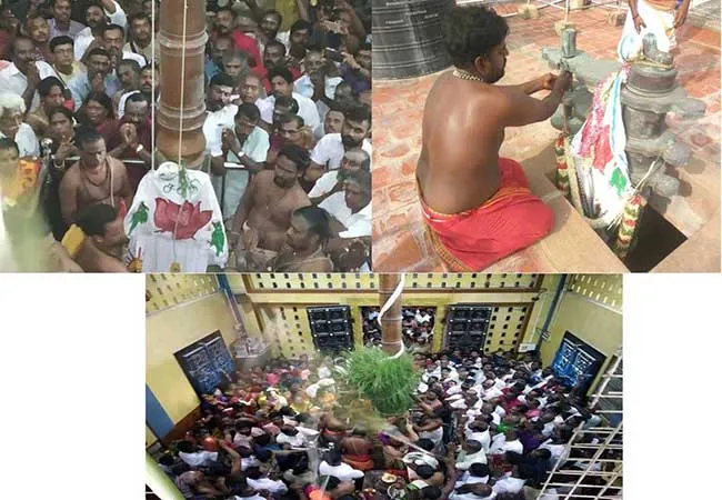  The world famous bunch   Mutharamman Temple Dasara Festival started!