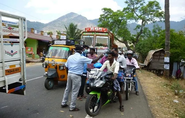 Outdated arrangement .... medical team at Makeri Achankovil area!