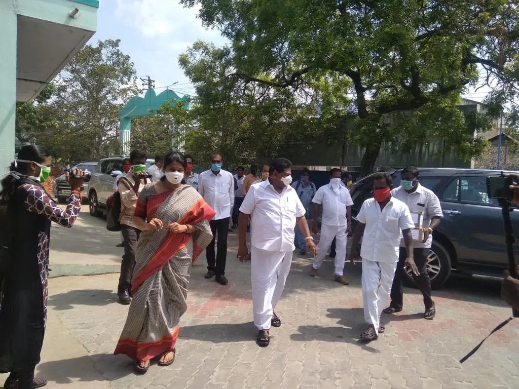 Coronavirus infection... kanimozhi mp help