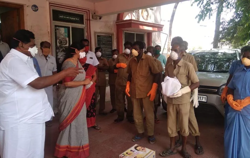 Coronavirus infection... kanimozhi mp help