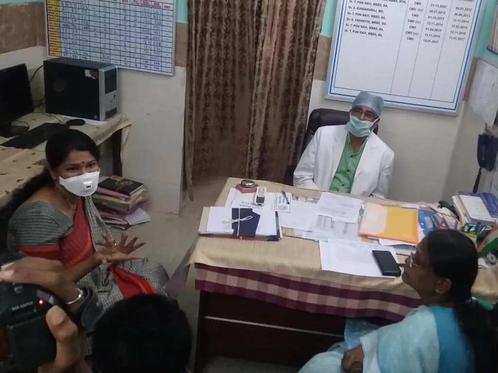 Coronavirus infection... kanimozhi mp help