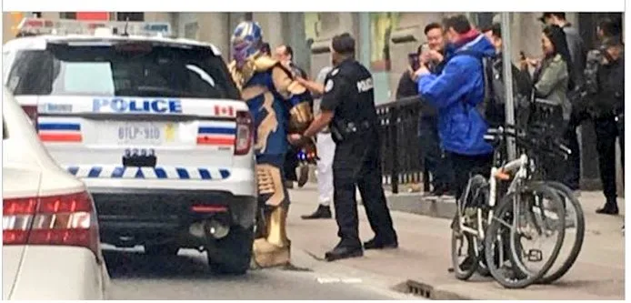 avengers thanos arrest
