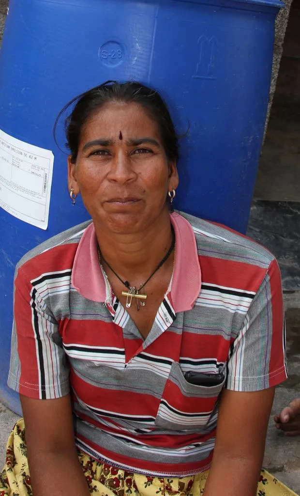The people of the village are worried about drinking water