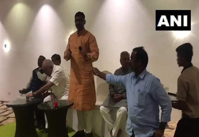 karnataka government dissolve, bjp mlas meeting at ramada hotel 