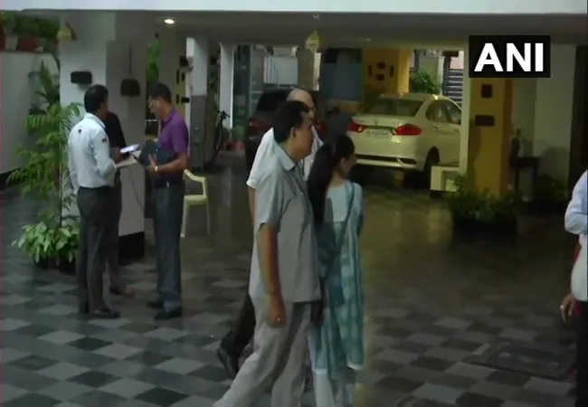 Former Union minister P Chidambaram home enforcement officers