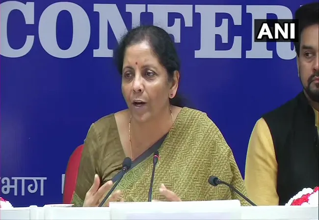 UNION FINANCE MINISTER NIRMALA SITHARAMAN SAID ALL OVER INDIA LOAN MELA CONDUCT BY BANKS 