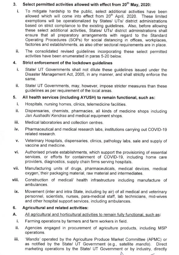 CORONAVIRUS PREVENTION CURFEW GUIDELINES RELEASED MOH 