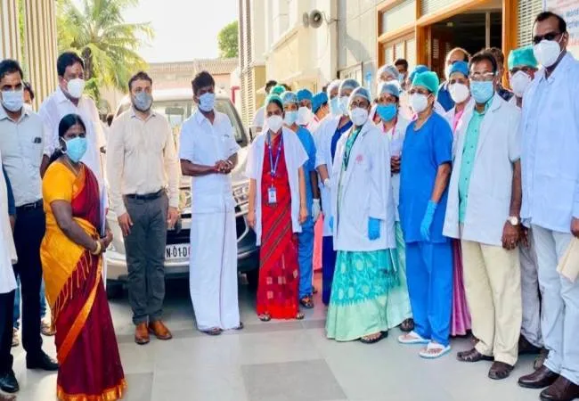 cuddalore district chidambaram govt hospital minister presss meet 