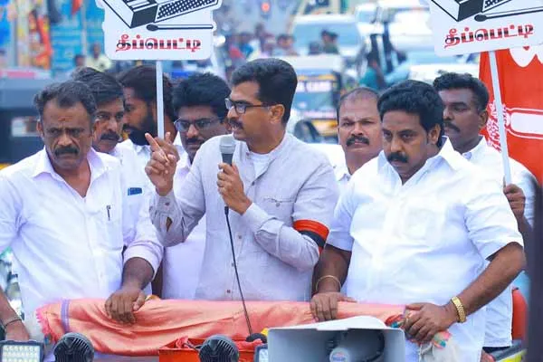 Durai Vaiko assured  will build a barrage across Cauvery-Kollidam river to alleviate water shortage